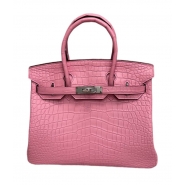 Сумка Hermes Birkin 30 из матовой кожи аллигатора